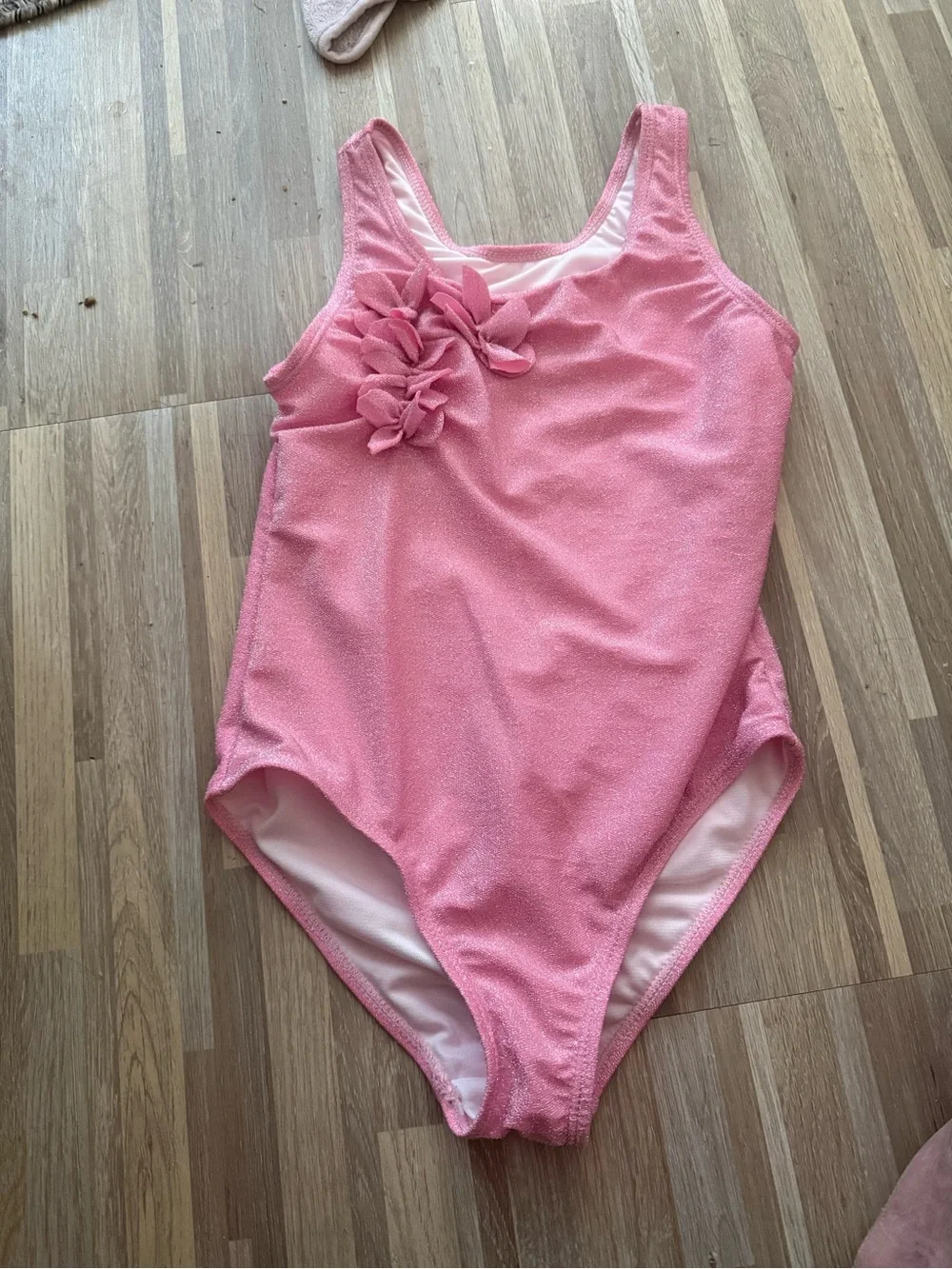 NWOT girls size 12 Tahari  sparkly  swimsuit B1
